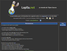 Tablet Screenshot of laplla.net